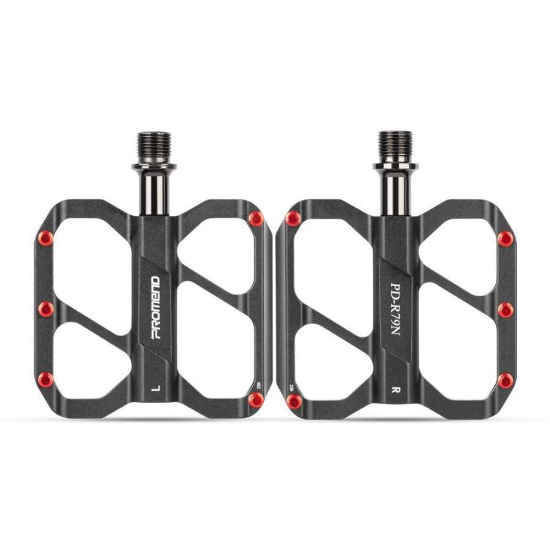 Aluminum Alloy Bicycle Pedals With 3 Sealed Cartridge Bearings CNC Machined Lightweight Road Folding Mountain Bikes PD-R79N