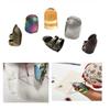10 Stück Verstellbarer Fingerhut zum Nähen Retro Nähfingerhut Schutzhülle Fingerhutring Handgemachtes DIY Bastelstickerei Nähen