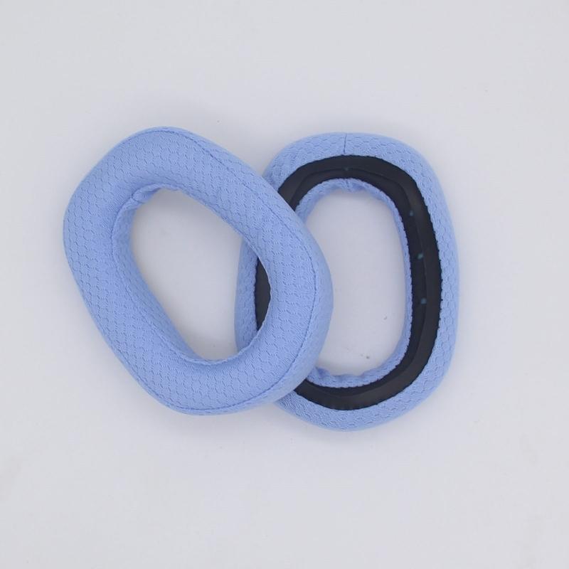 Coussinets d'oreille pour casque G435 Pièces de rechange Paire Cuir protéiné souple et mousse à mémoire de forme
