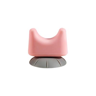 Silicone Fascia Massage Ball with Suction Base