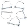 Heavy Duty Marine Trailer Coupler Safety Pin D Ring Round Arch Locking Lock Pin