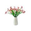 Artificial Flower Decorative Bright Colors Exquisite Shapes Never Fade Lifelike No Maintenance No Watering Natural Fake Flower