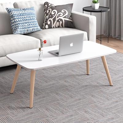 Rshtong Kávový stolek Ideální pro Jednolůžkový Dřevěný 80cm Široký x 40cm Stylový Obývací Pokoj Kávový Mini Kompaktní Snadná Montáž Stůl, Stůl, Obývací, Psací stůl,