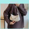 Pu Material Crossbody Bag For Women With Chain Detail And Zip Closure For Daily Use