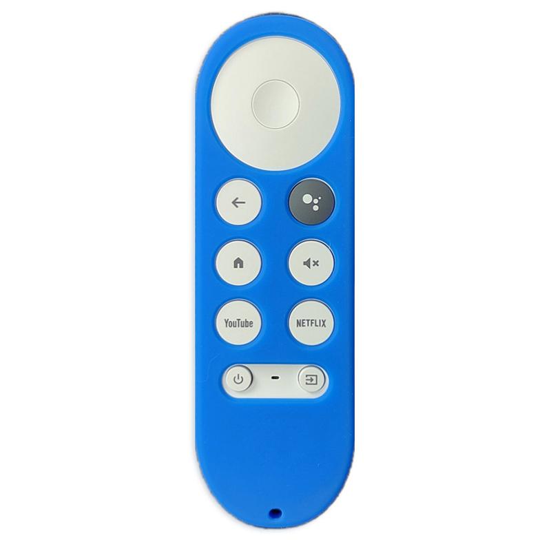 Soft Silicone Case For 2020 Google Chromecast 4k Snow Remote Protective Cover Shell Non-slip For Chromecast Smart TV Remote