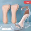 Women's Self-Adhesive Non-Slip Breathable High Heel Sandal Insoles - Sweat-Absorbing, Thin, Disposable Three-Quarter Pads