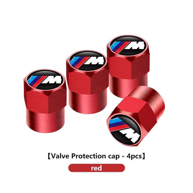 

For BMW 4PCS Aluminum Car Wheel Tire Valve Cap Cover Auto Accessories X1 X2 X3 X4 X5 X6 X7 G20 G30 6GT E46 E90 E60 F10 E39