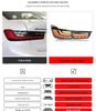 LED Dynamic Turn Signal & Dragon Scale DRL Taillight Assembly for BMW 3 Series G20/G28 (2019–2021)