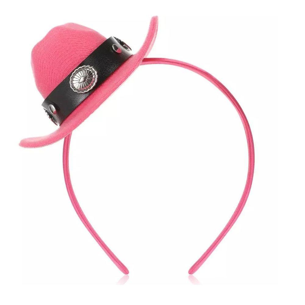 Headdress Cowgirl Hat Hair Hoop Headwear Festival Hairband Fashion Cowboy Hat Headband