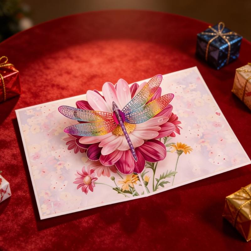 3D Popup Honeycomb Bees Greeting Card With Envelope For Holiday Celebration Gift Birthday Card for Men Women