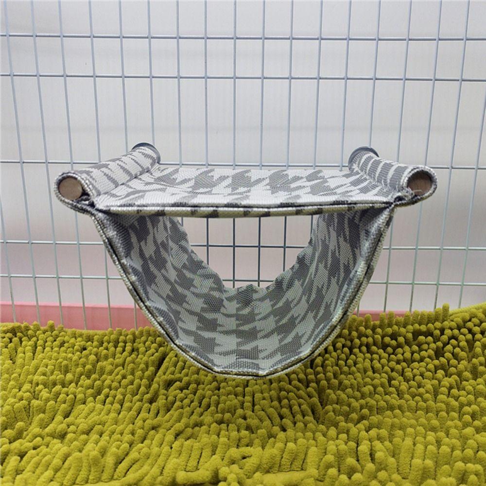 Breathable Double Layer Hamster Hammock Cooling Hamster Swing Toys  Squirrel