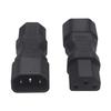 Portable Male To Female C14 To C13 Adapter C14 To C15/C14 To C5/C14 To C7 Power Cable Adapter Transfer Plugs ABS-made
