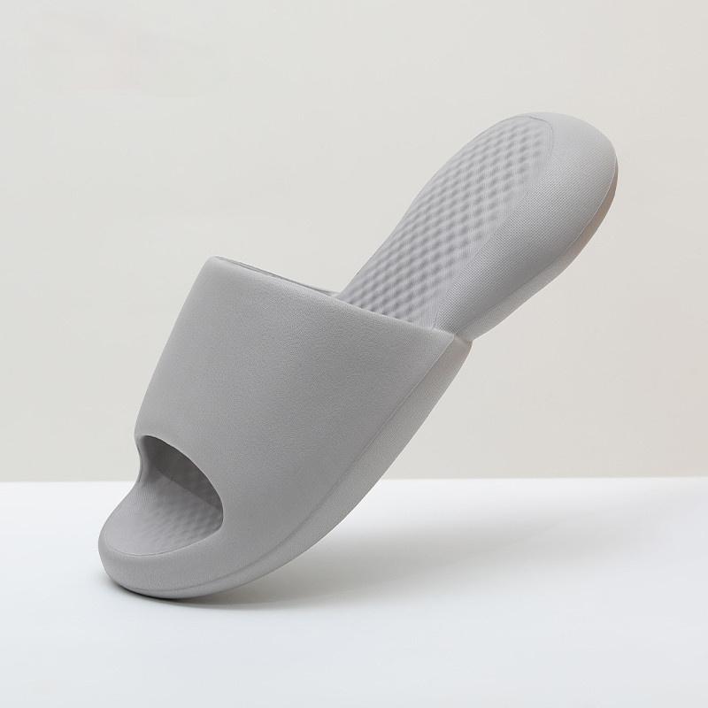 Mode Hausschuhe Hausschuhe Für Weiche Sommer EVA Sandalen Stumm Rutschfest Damen Plateau Hausschuhe für Zuhause 2024 Pantoletten Weich Große Größe