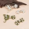 Satins Fabric Butterfly Knot Button Ideal For Wedding Dress And Clothing Embellishment