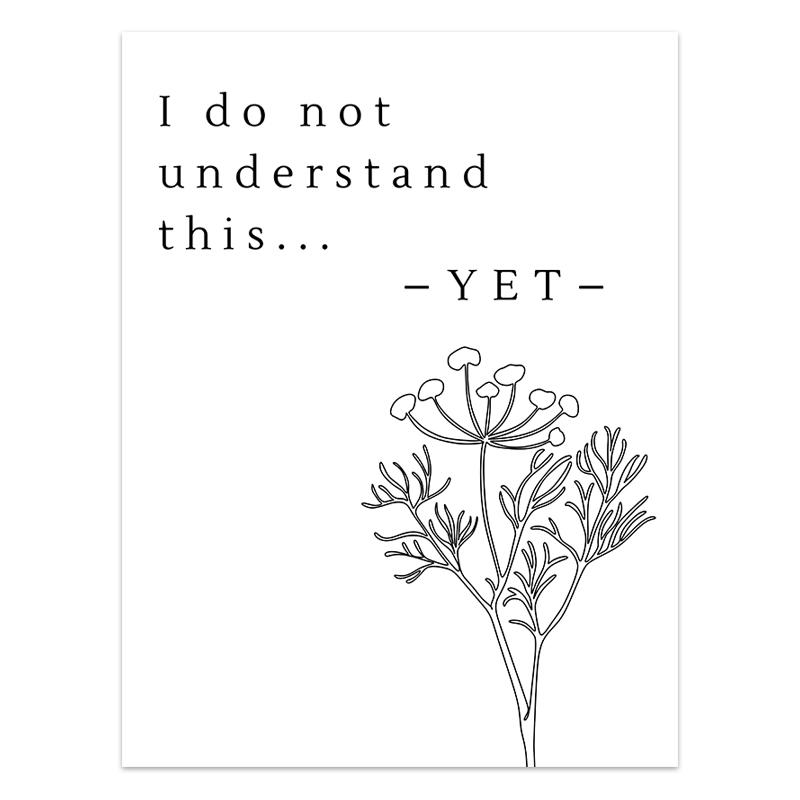 

Картина на холсте в скандинавском стиле, минималистичный постер, девиз «Установка на рост», декоративные картины, мотивационное настенное искусство, картина для комнаты 21x30cm No Frame