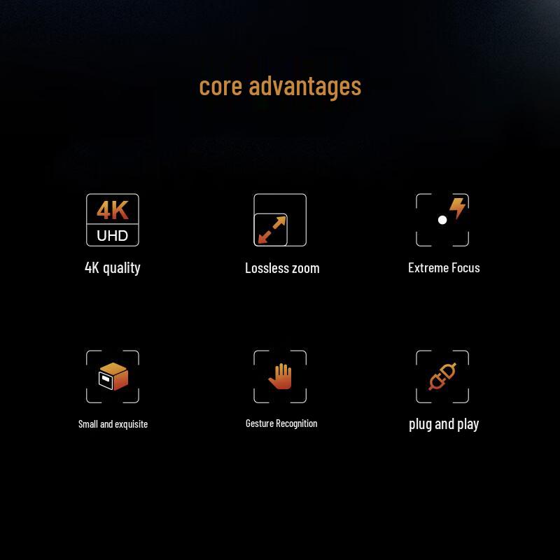 TCHD X3 4K AI Professional Live Camera (CN version)