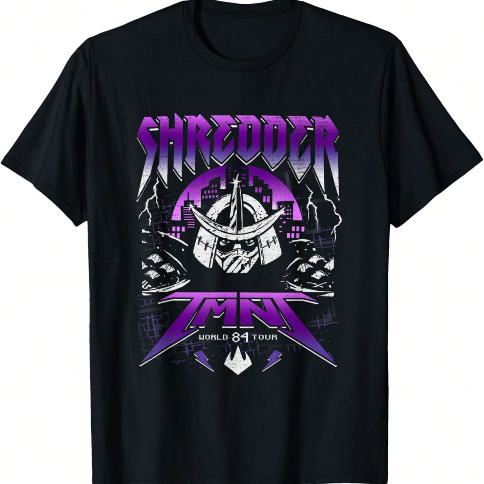 Shredder TMNT World Tour Retro T-Shirt S разноцветный