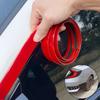 Red Automotive Bumper Guard 3M/5M Self-Adhesive PVC Strip For Scratch Prevention Car Accessories