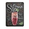 Summer Time BEER Retro Metal Tin Signs Decor Mojito Cocktail Plaque Vintage Posters Bar Pub Art Stickers Wall Decor