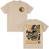 Anime Jojo Bizarre Adventure T-Shirt Johnny Joestar Manga Grafik T-Shirts Herren Damen Baumwolle Lässig Übergroßes T-Shirt Streetwear