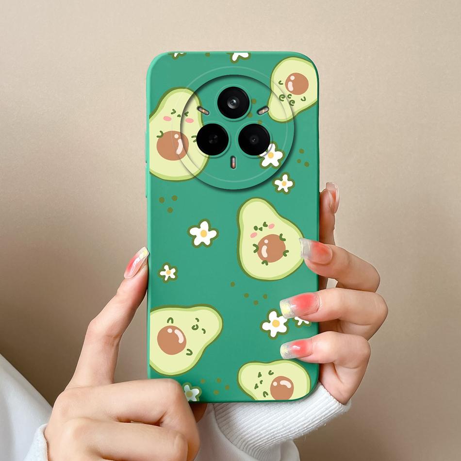 

Phone Cover For Realme 14 Pro Plus Lovely Case Soft Premium Liquid Silicone Back Cover Camera Protection Anti Drop Phone Shell Realme 14 Pro