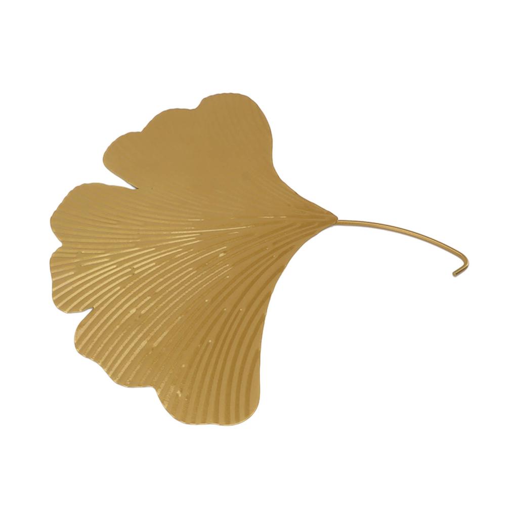 Ginkgo Biloba Hanging Decorations DIY Elegant Modern Fadeless Iron Metal Ginkgo Biloba Wall Art for