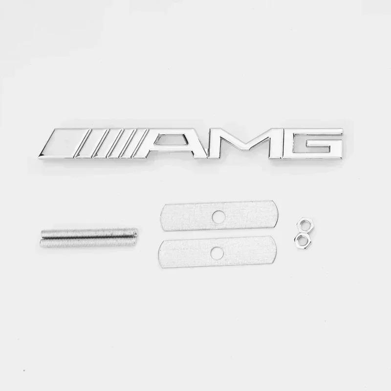 1Pc Metal Auto Front Grille Emblem For Mercedes Benz W203 W204 W205 W206 W176 W177 W212 W213 X156 X253 W117 W118 Accessories
