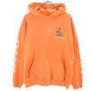 Hergestellt in USA Langarm-Sweatshirts L Orange Herren Gebraucht