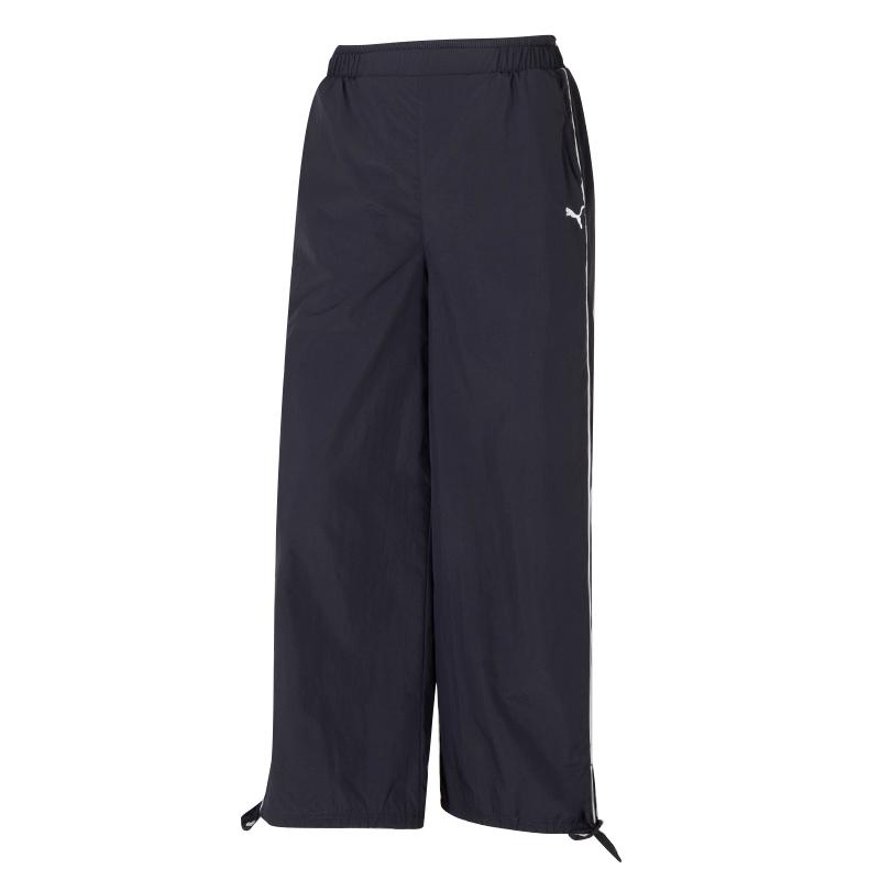 

Puma Fashionable Versatile Comfortable Simple Straight Leg Casual Pants Women bottoms Dark-Gray 631306-92 M