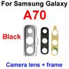Camera Lens Frame Use For Samsung Galaxy A50 A70 A80 SM-A505F SM-A705F SM-A805F WEETEN Rear Back Camera Glass Lens Holder Parts