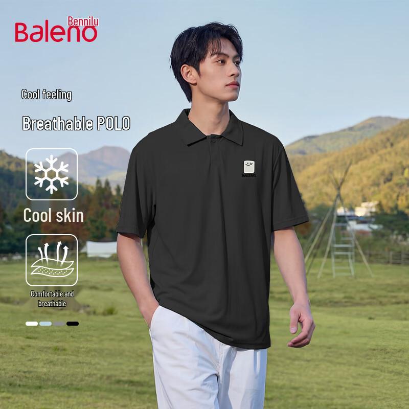 Baleno Men s 2026 Summer Quick-Dry Casual Polo Shirt 2XL