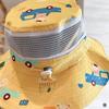 Children'S Large Brim Sun Protection Summer Thin Mesh Breathable Fisherman Hat Kindergarten Hat Girl Baby Sun Hat