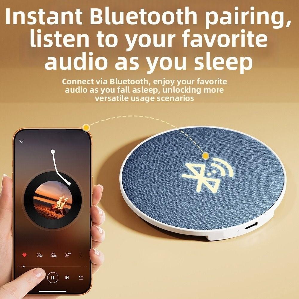 Sleep Aid Under Pillow Bluetooth Speaker Mini Portable Music Player  Personal Relaxation