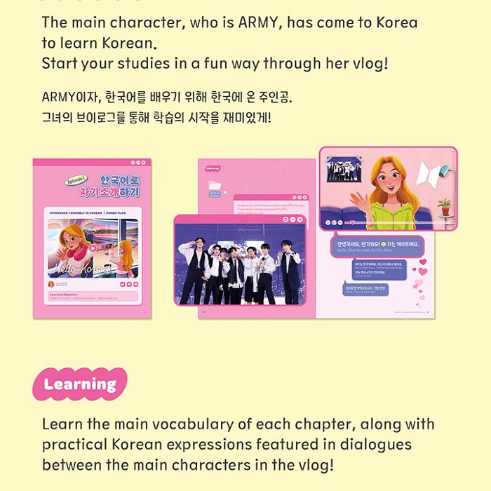[PRE-ORDER] (4/10) EASY KOREAN with BTS For Basic Learners