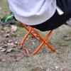 Aluminum Alloy Folding Stool, Portable Folding Chair for Outdoor Camping Fishing, Lightweight Compact Stool for Kids Adults, Collapsible Mini Stool