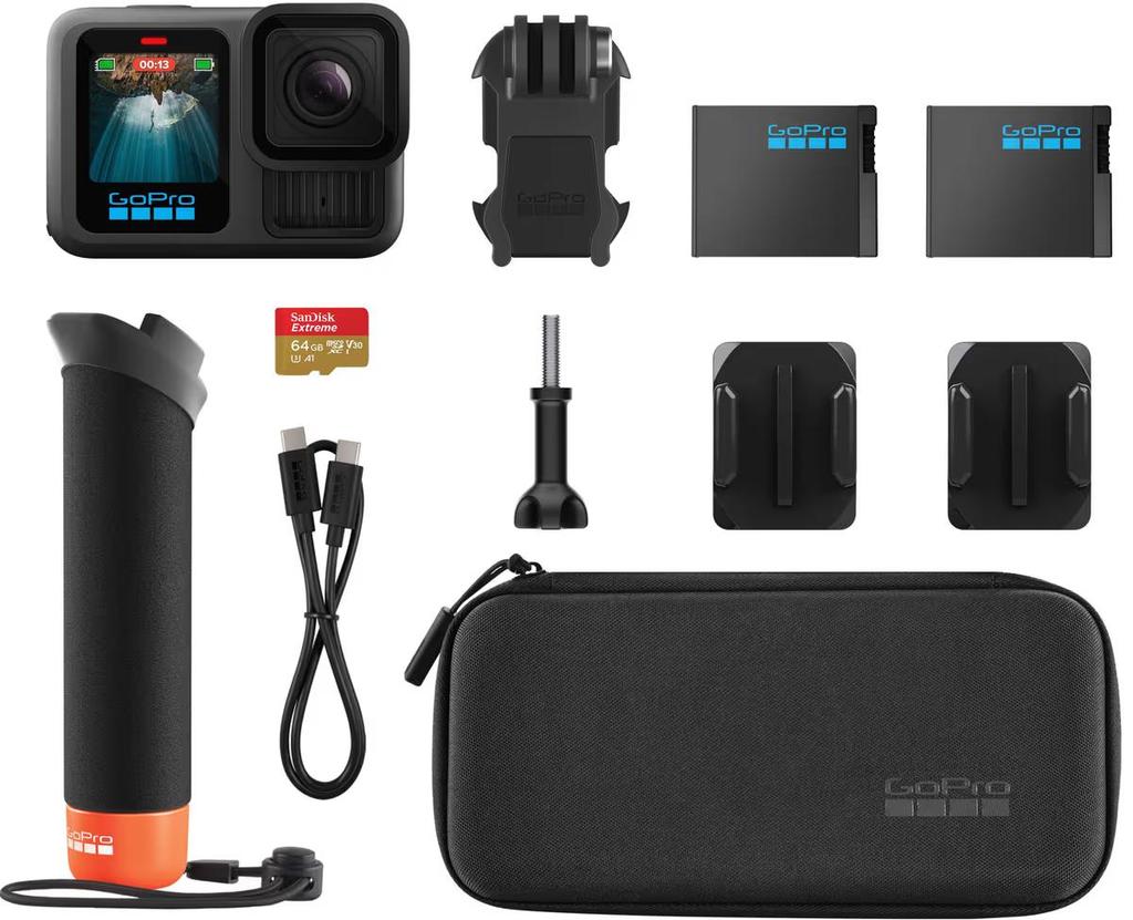 GoPro Hero13 Black Action Camera 5.3K Black