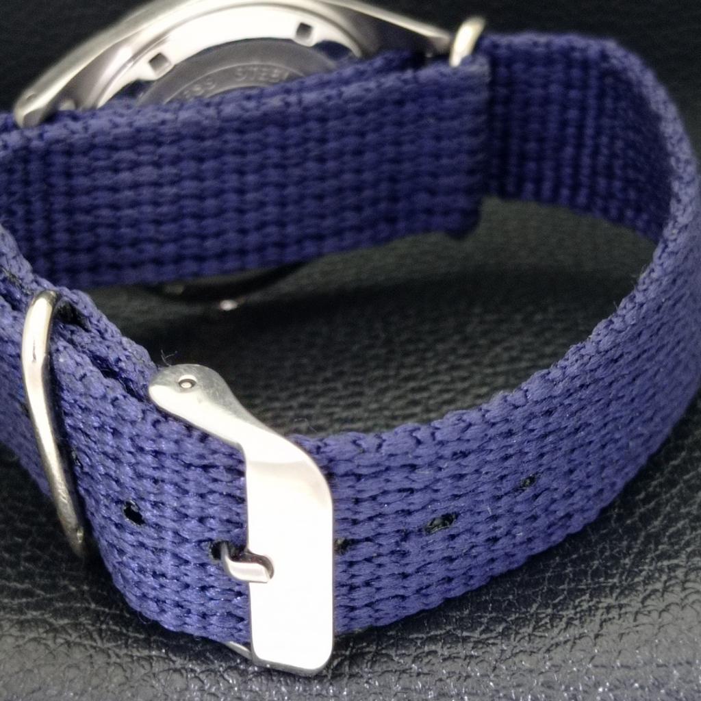 BRUKT HMT PILOT HÅNDOPPVEKKENDE INDIAN HERRE BLÅ FARGE KLOKKE a432505-2 R112-a432505