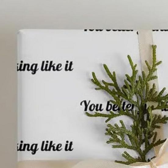 Beğensen İyi Olur Hediye Kağıdı Komik Kaba Yetişkinler İçin Alaycı Doğum Günü Noel Tatili Parti Ambalajı Erkekler Kadınlar İçin