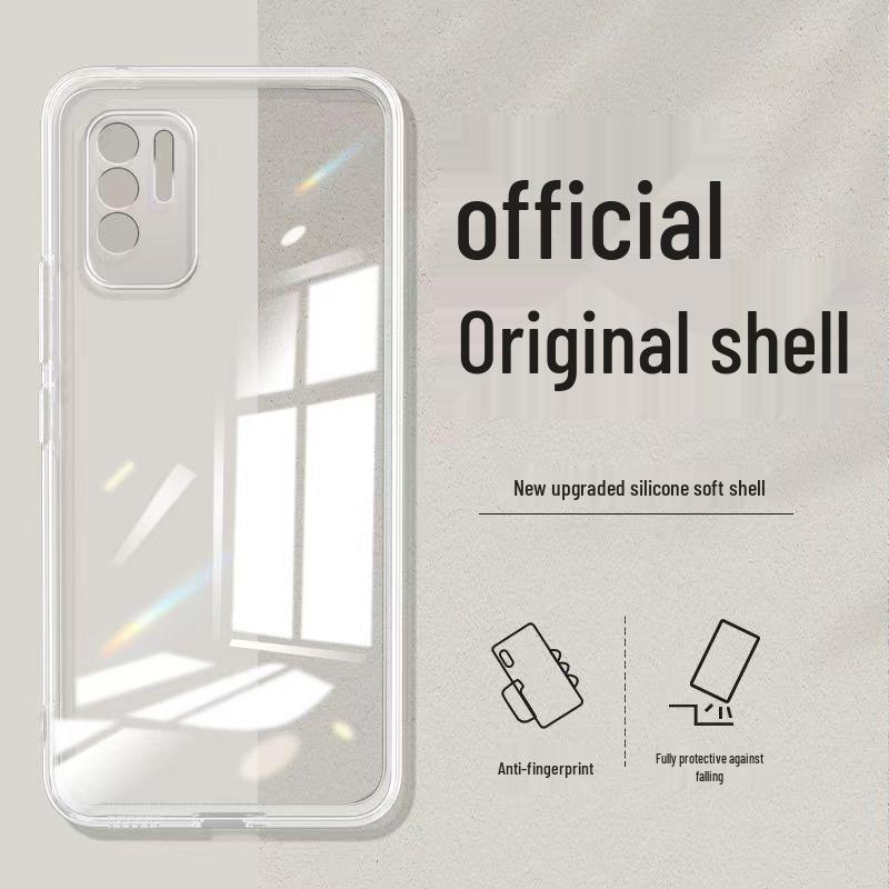 Oppo Reno5 Z Rubik's Cube Liquid Full-Coverage Protective Case, Solid Color, Soft Shell