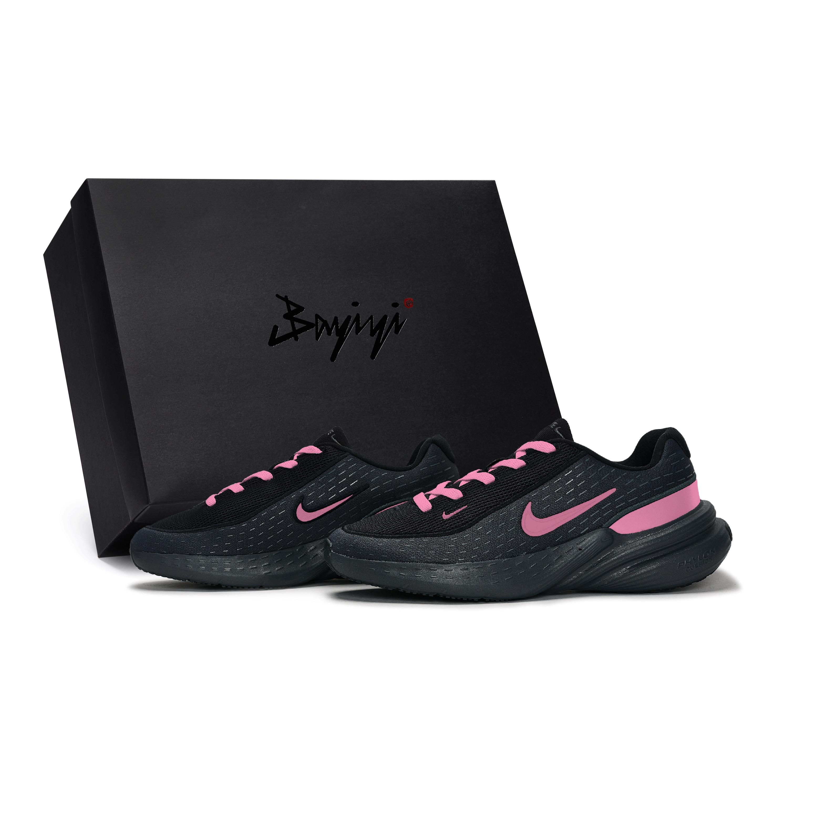 Nike Uplift SC Slip Resistant Abrasion Resistant Low top Running Shoes Unisex Black Barbie Pink IB2765-001(Team80SBOX) 40.5