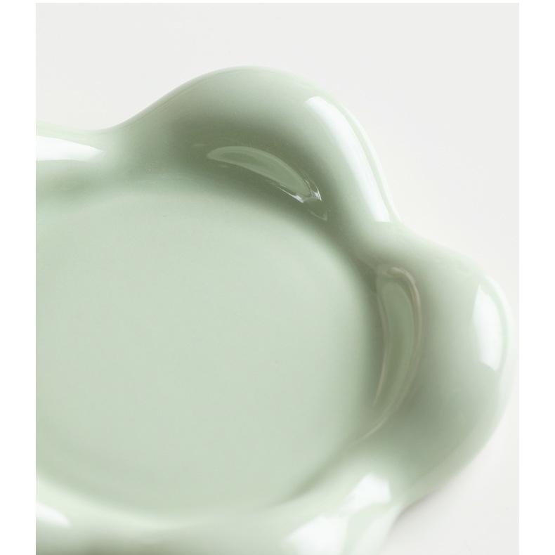 Pet Ceramic Bowl Cervical Spine Protection Cat Bowl Cat Food Snack Bowl Pet Dinner Plate Dog Food Bowl Pet Snack Tray