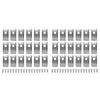 18-45PCS Grass Trimmer Blade Lawn Mower Replacement Cutter Piece for Worx Landroid Garden Robotic Lawnmower Cutting Blades Set