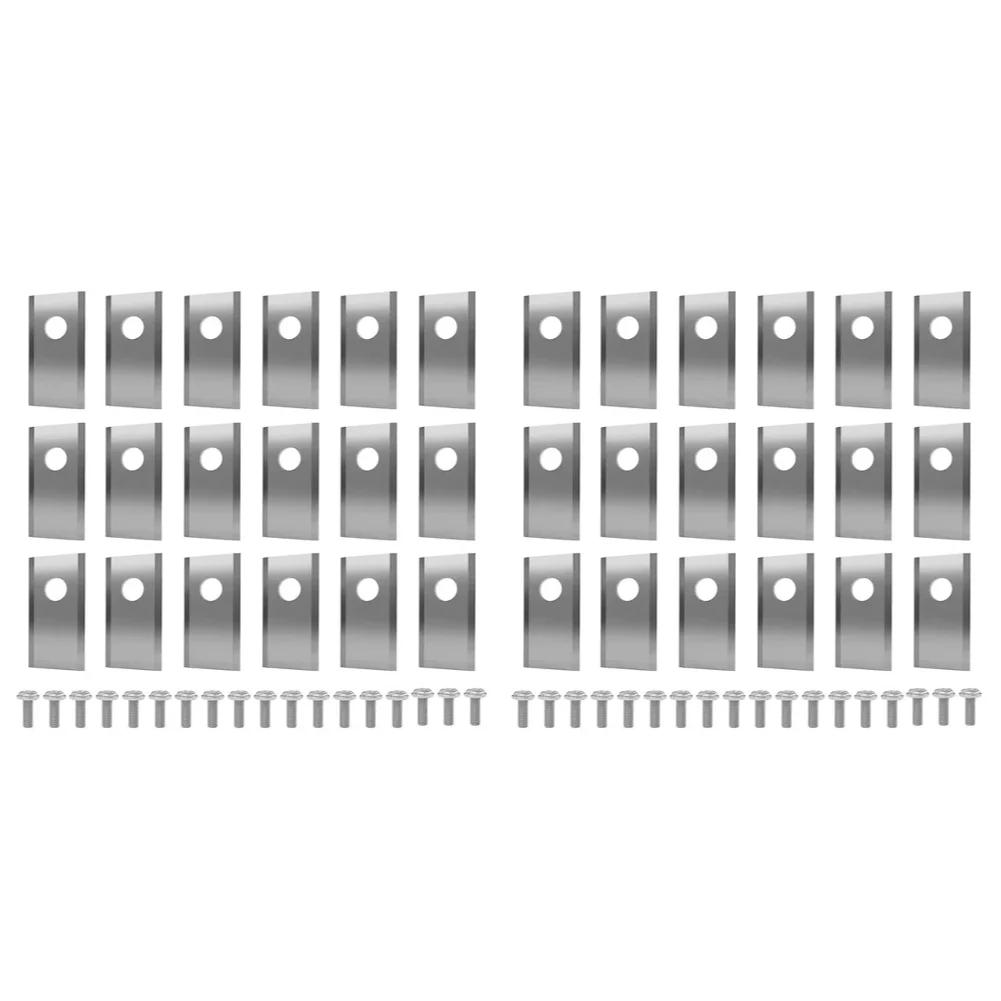 18-45PCS Grass Trimmer Blade Lawn Mower Replacement Cutter Piece for Worx Landroid Garden Robotic Lawnmower Cutting Blades Set