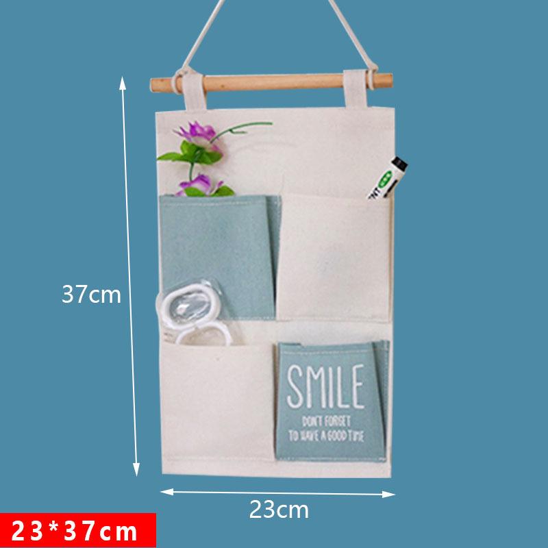 Wen'er Wandmontierte Mehrschichtige Hängeaufbewahrungstasche für Studentenwohnheime