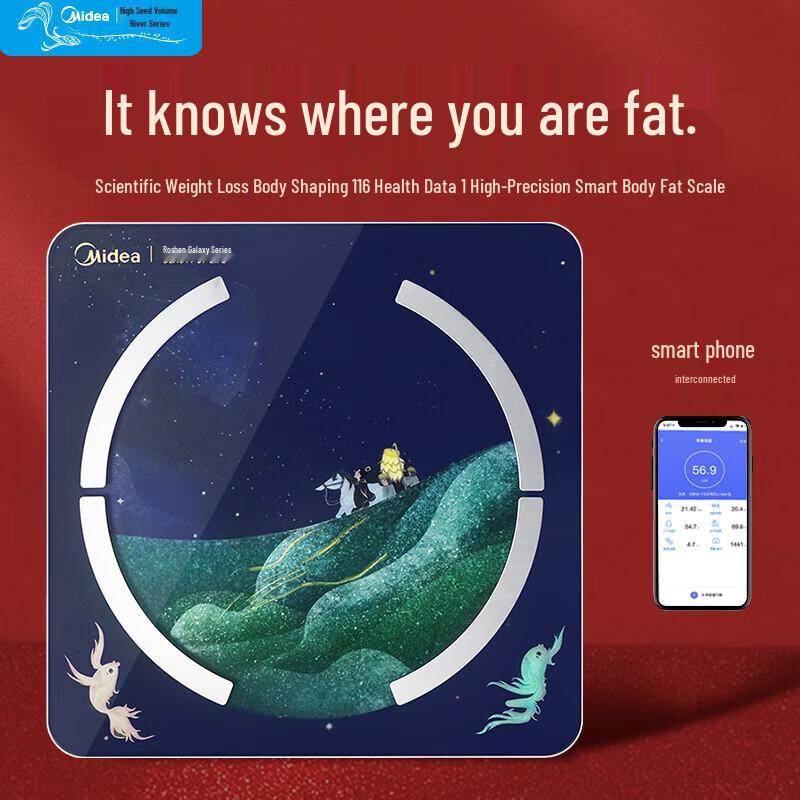 Midea MS-CF4 Smart Body Fat Scale (CN Version)