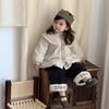 Girls' Cotton Jacket Autumn and Winter New Baby Clothes Thickened Warm Children's Clothing Children's Velvet Set