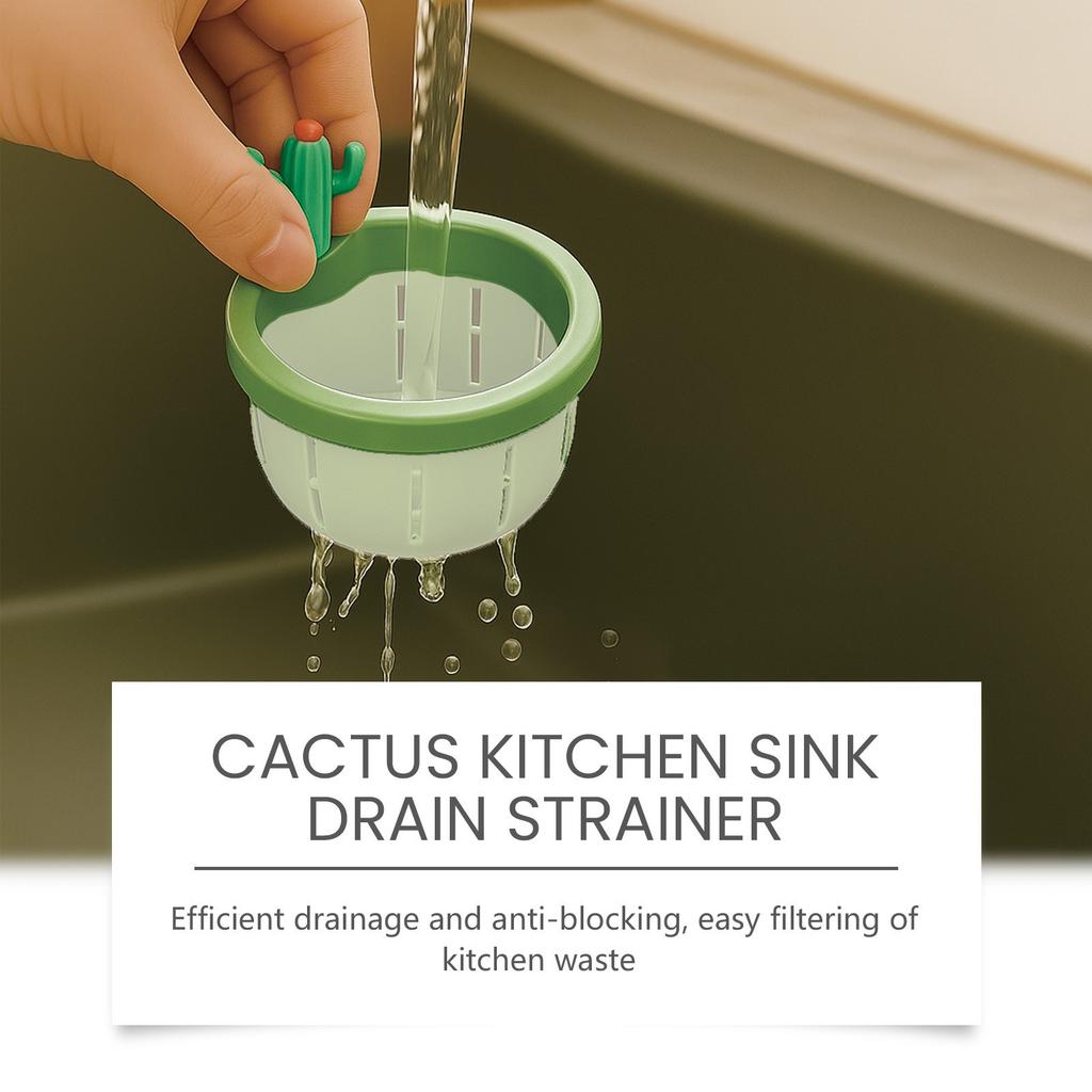 Cactus Kitchen Sink Drain Strainer Convenient To Clean, Rinses Instantly, Durable Design, Ideal for Home Use