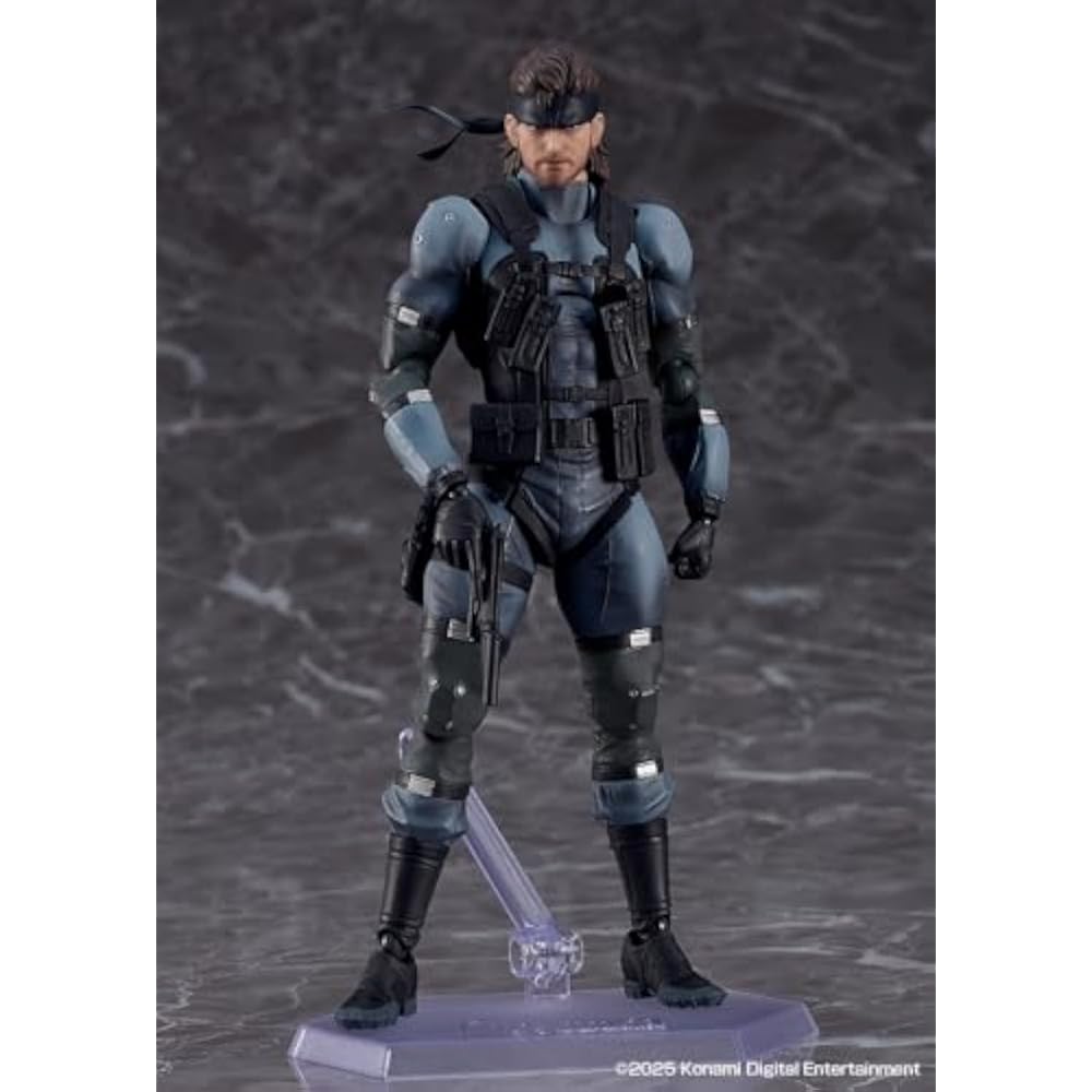 Figma Metal Gear SOLID2 SONS OF LIBERTY Solid Snake MGS2 Ver. UPDATED EDITION NON SCALE PLASTIC P...