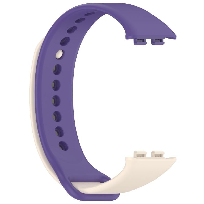 Silicone Watchband for Band 9 Bracelet Wear Resistant Watch Straps Replacement Scratchproof Watch Wriststrap Belt