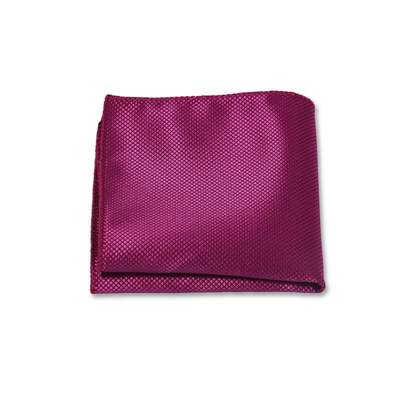 Gestreifte Einstecktuch für Herren - Anzugzubehör aus Polyester-Baumwolle, Taschentuch, Retro-Stil